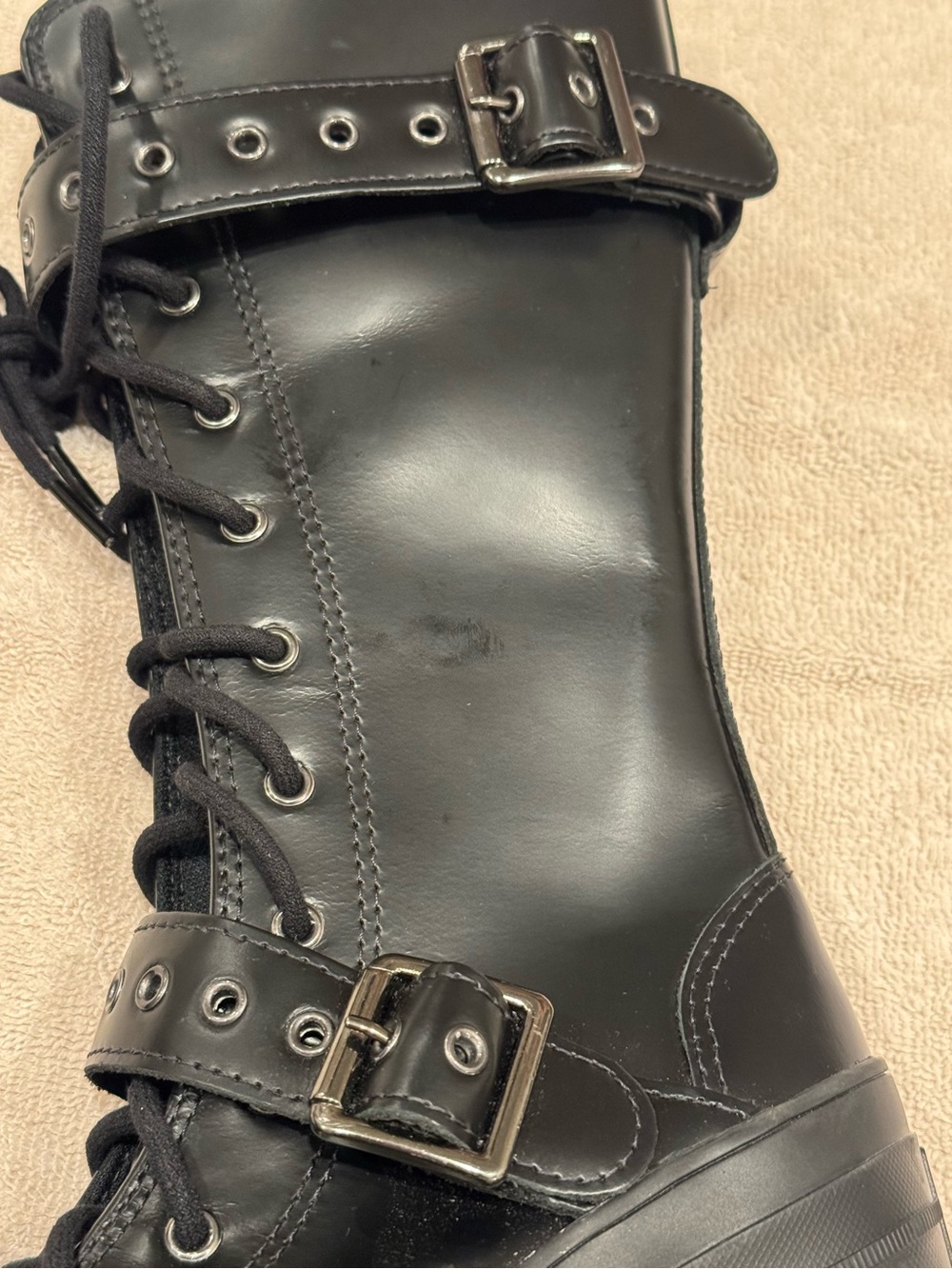 Converse Chuck 70 De LUXE Heel | Platform boots | black | Size 6 - Picture 5 of 7